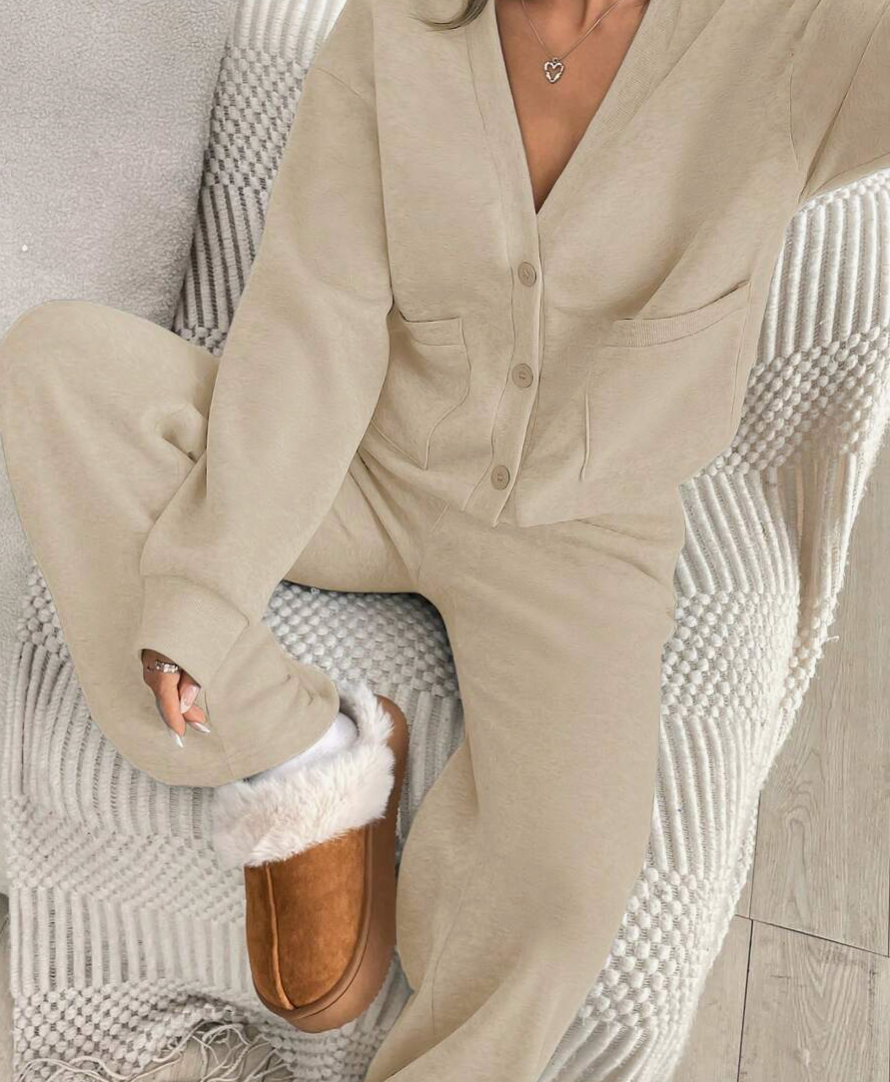 Deisy - Conjunto 2 Piezas Cárdigan y Pantalón